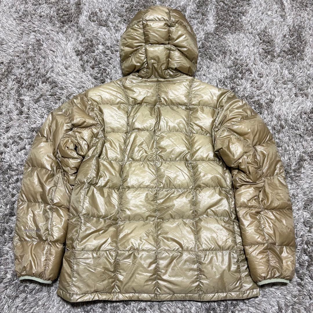【2月12日まで】mont-bell ダウンジャケット ゴールド ベージュ