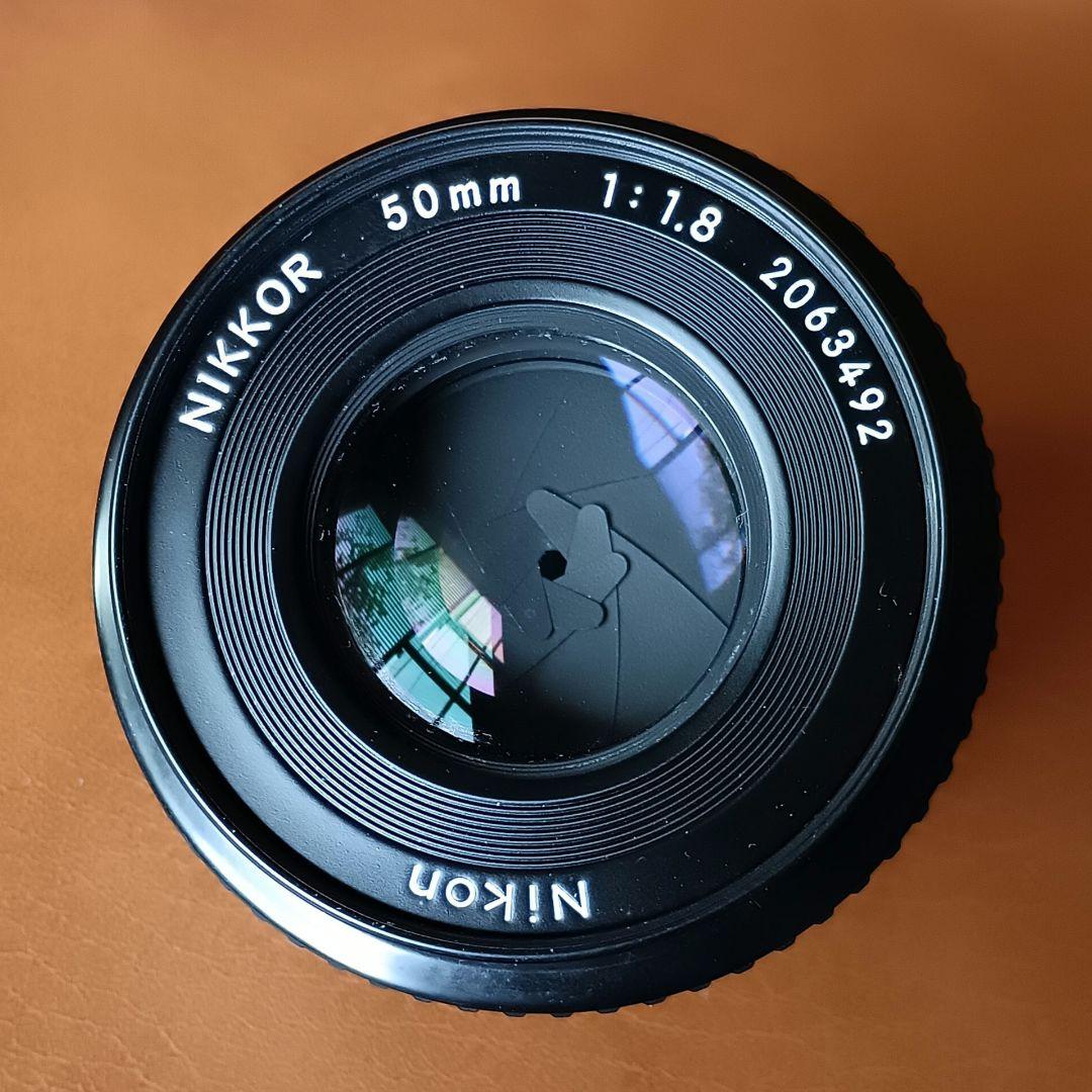 Ai-S NIKKOR 50mm f 1.8 パンケーキレンズ