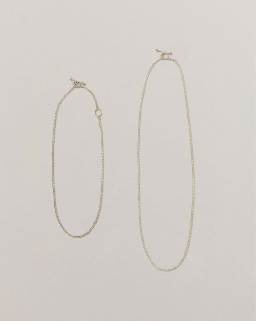 R.ALAGAN x e シルバー ネックレス