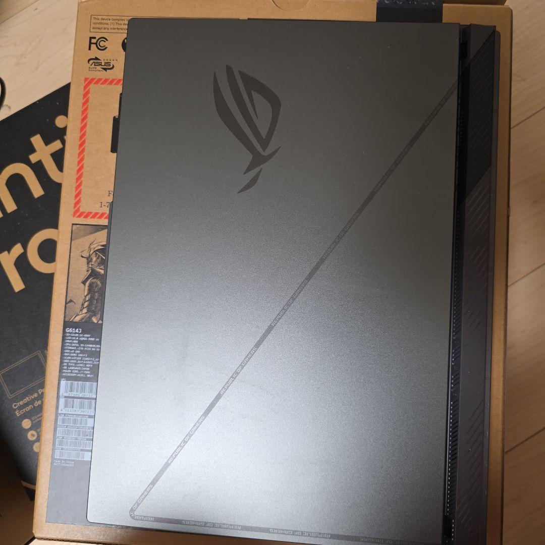 Windowsデスクトップ rog strix g614j rtx4060