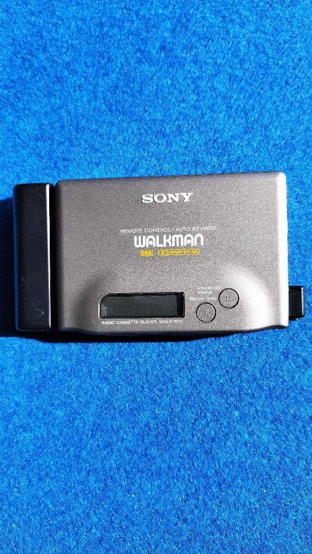 【ジャンク】SONY WM-F701C ポータブルカセットプレーヤー