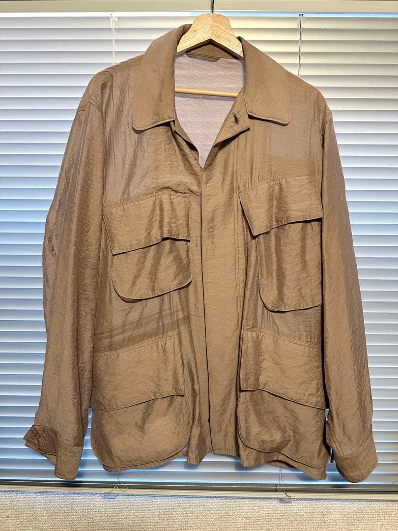 blurhms Beacon Jacket レーヨン ミリタリージャケット訳あり