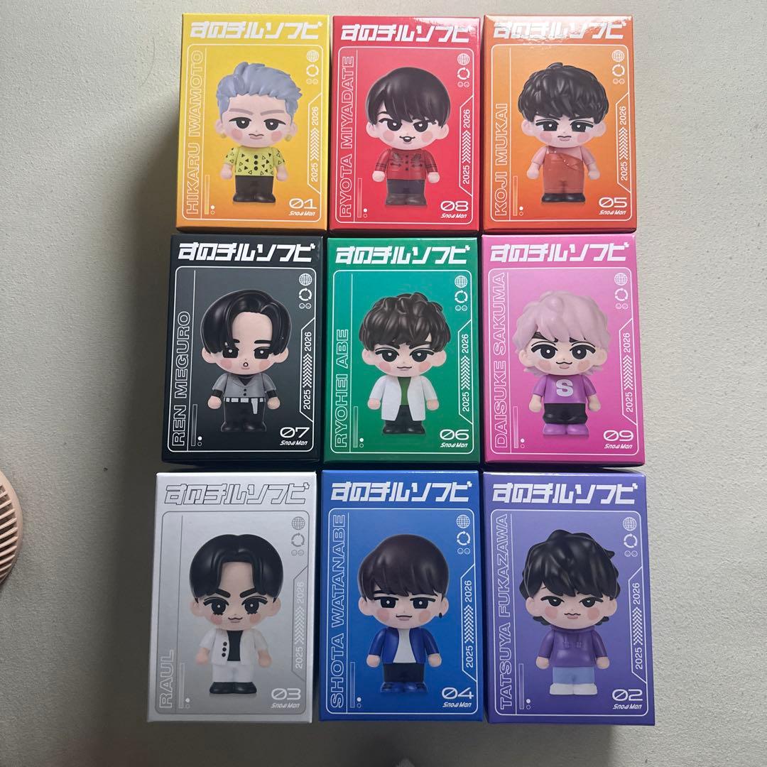 ちびたんManDome tour ONソフビ　ステッカーセット