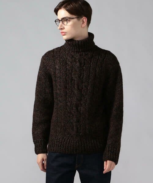 ア*キ様 【美品】TOMORROWLANDタートルネックニット