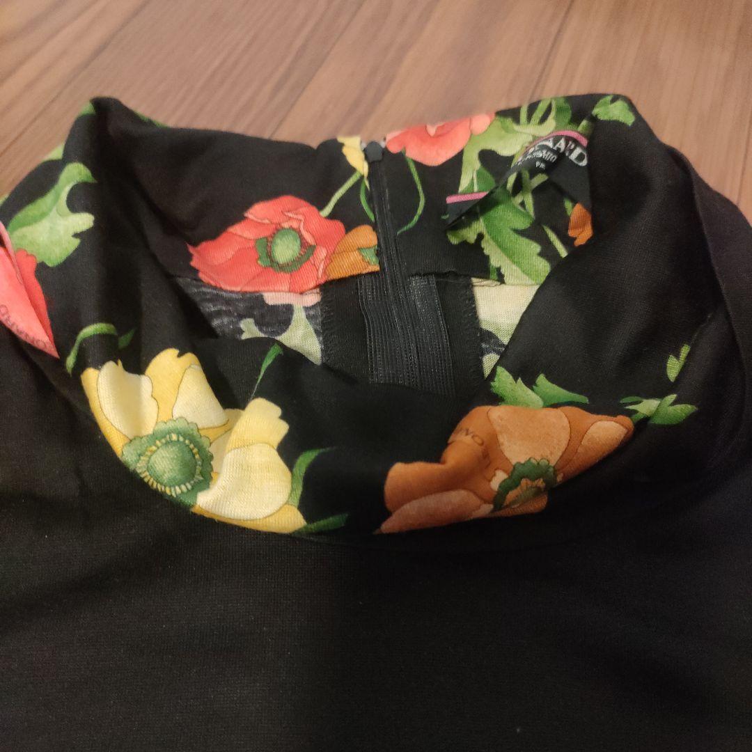 g9 レオナール　LEONARD　トップス　長袖　ハイネック　カットソー　L