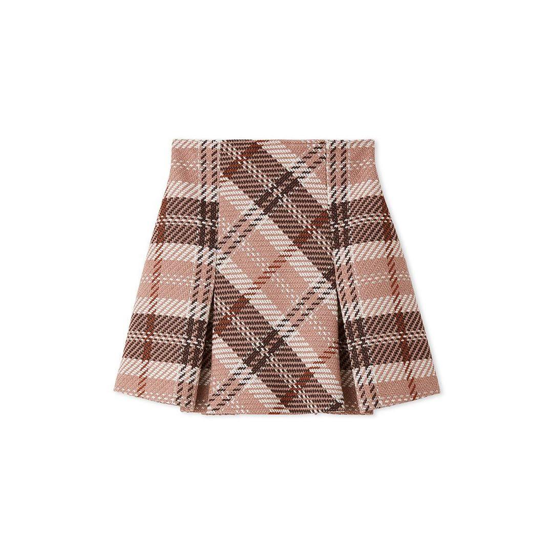 す*様 ロービングチェックミニスカート　SNIDEL