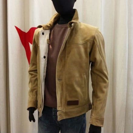 ダイネーゼ 36060コレクション バイク レザージャケット ブラウン サイズL