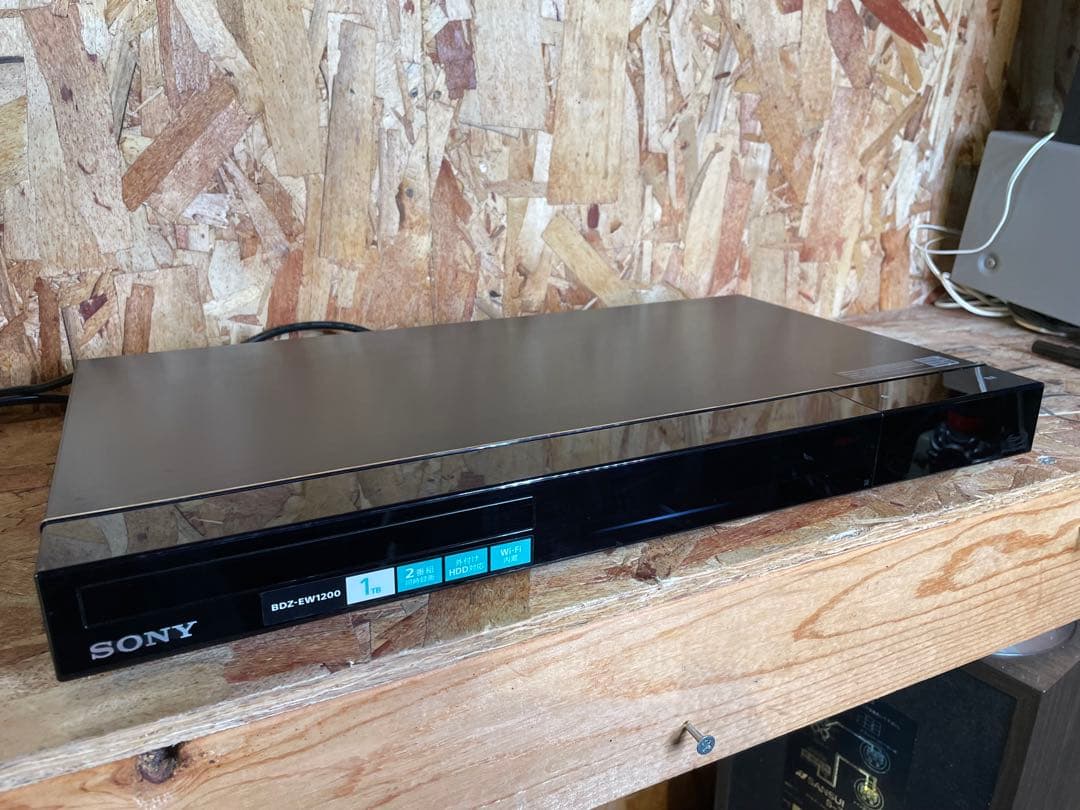 【動作確認済】SONY BDZ-EW1200 1TBブルーレイレコーダー