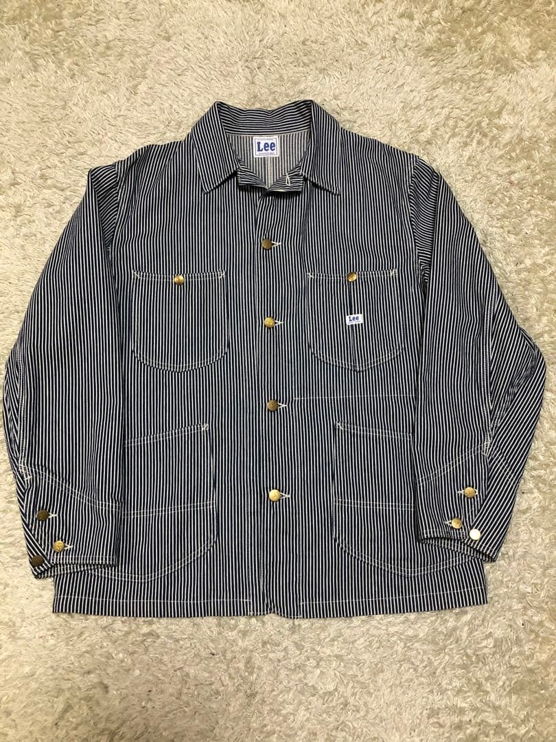 極美品　Lee リー　カバーオール　ヒッコリー ロコジャケット　復刻　91-J