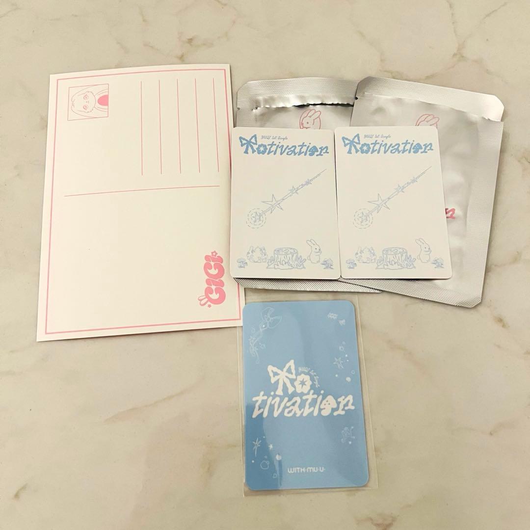 (G)I-DLE Motivation ウギ ポップアップ 特典トレカ セット