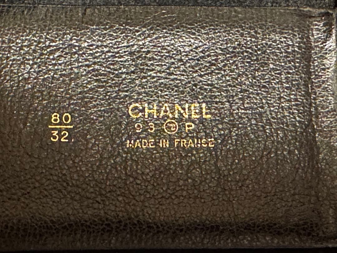 ⭐️希少【超美品】CHANEL ベルト　ゴールドCCマークスイング