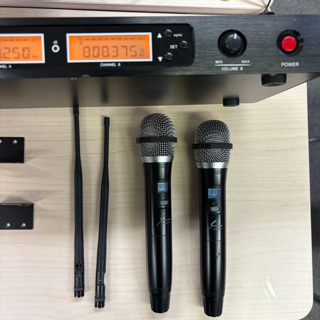 ワイヤレスマイクシステム Soundpure 8011 サウンドピュア B帯