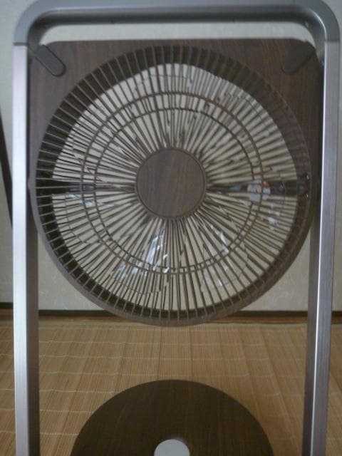 zuu。ドウシシャ☆折りたたみ扇風機◎新品＆木目調の希少品!!!