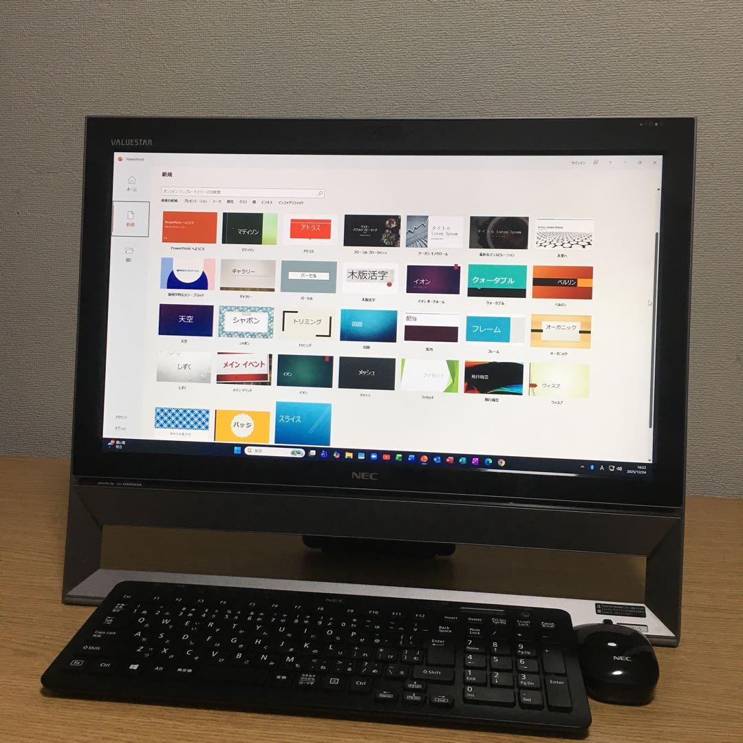 フルセット NEC 地デジ Win11 一体型パソコン デスクトップPC