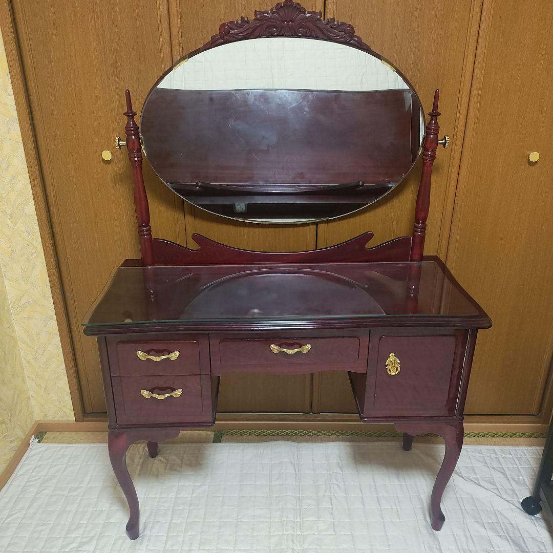 最終価格　マホガニ　ドレッサー　アンティーク　骨董品