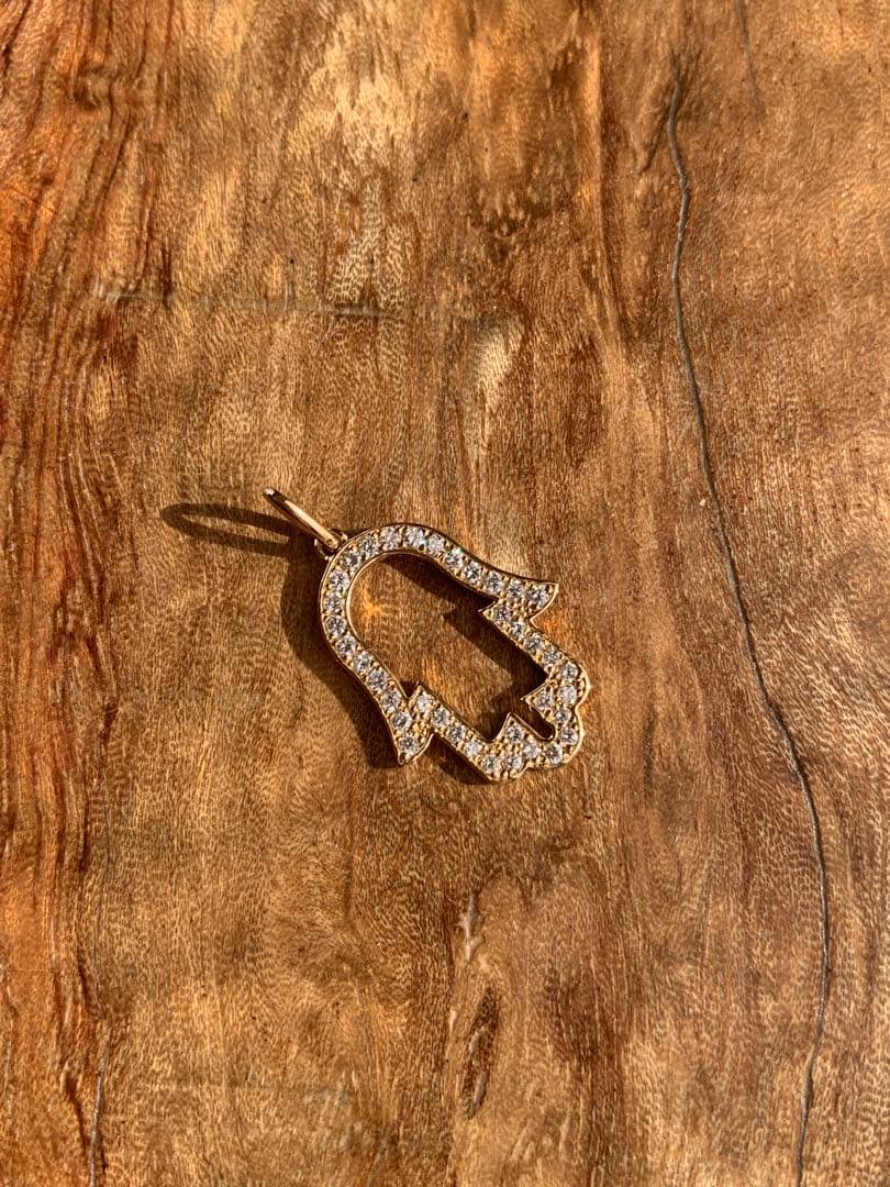 YON ヨン Symbol Hamsa シンボルハムサ K10YG チャーム