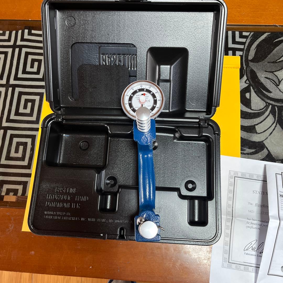 ベースライン　油圧式握力計　 90kg