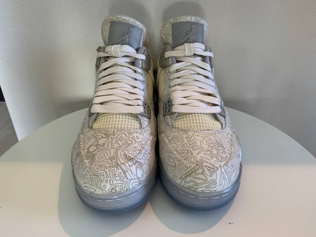 Air Jordan 4 グラフィックプリント シューズ