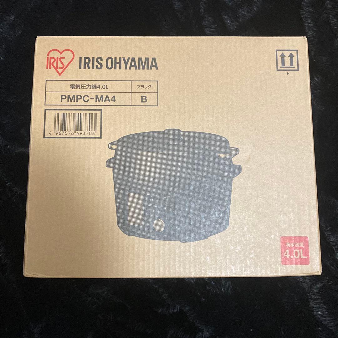 IRIS OHYAMA 電気圧力鍋 PMPC-MA4 4.0L ブラック