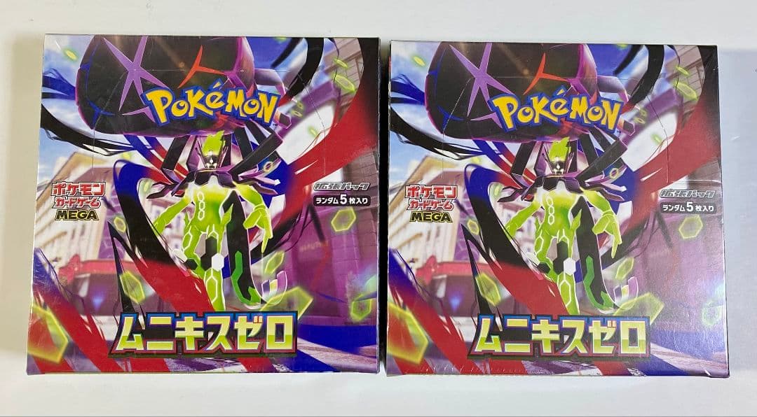 ポケモンカード ムニキスゼロ 2BOX シュリンク付き ポケカ