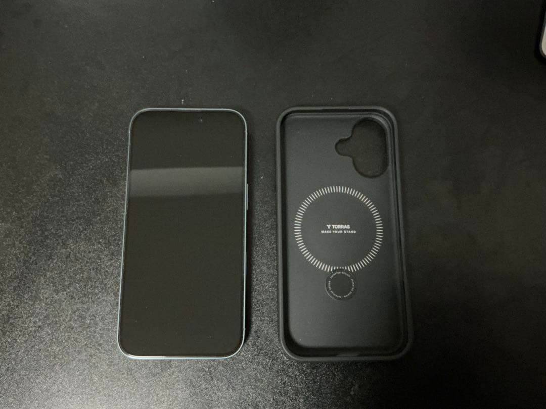 Apple iPhone 16 ティール 本体 256GB ケース付き