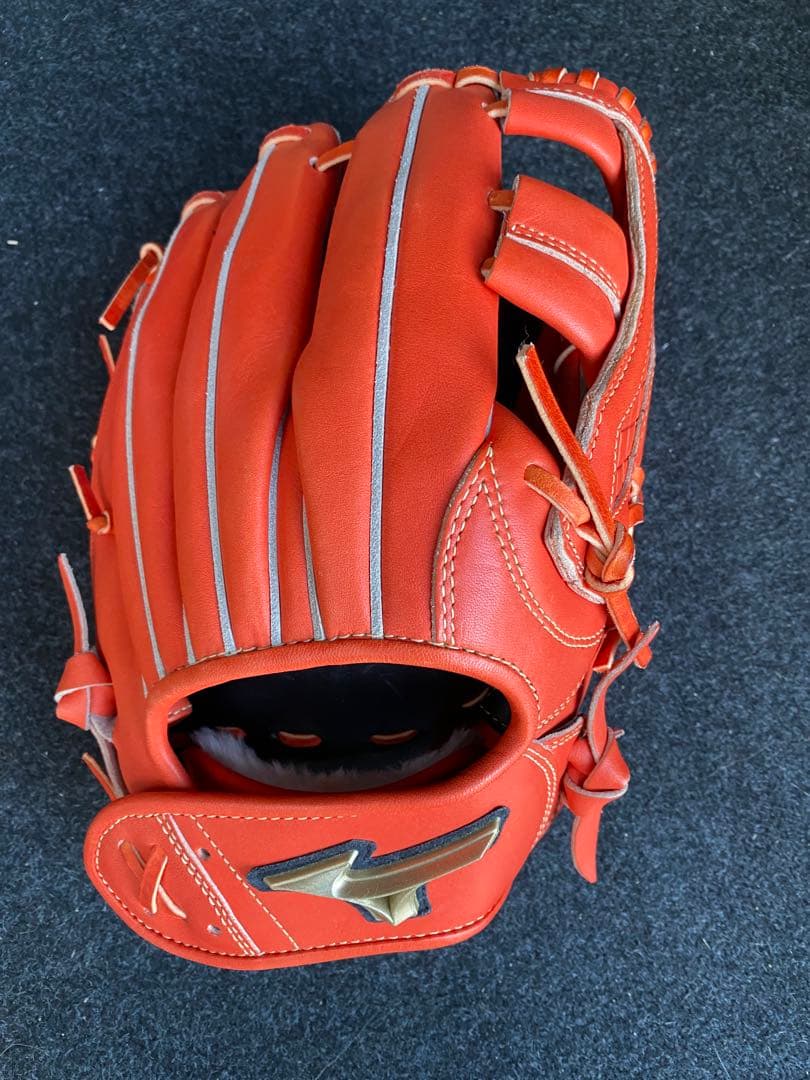 Mizuno Global Elite グローブ オレンジ