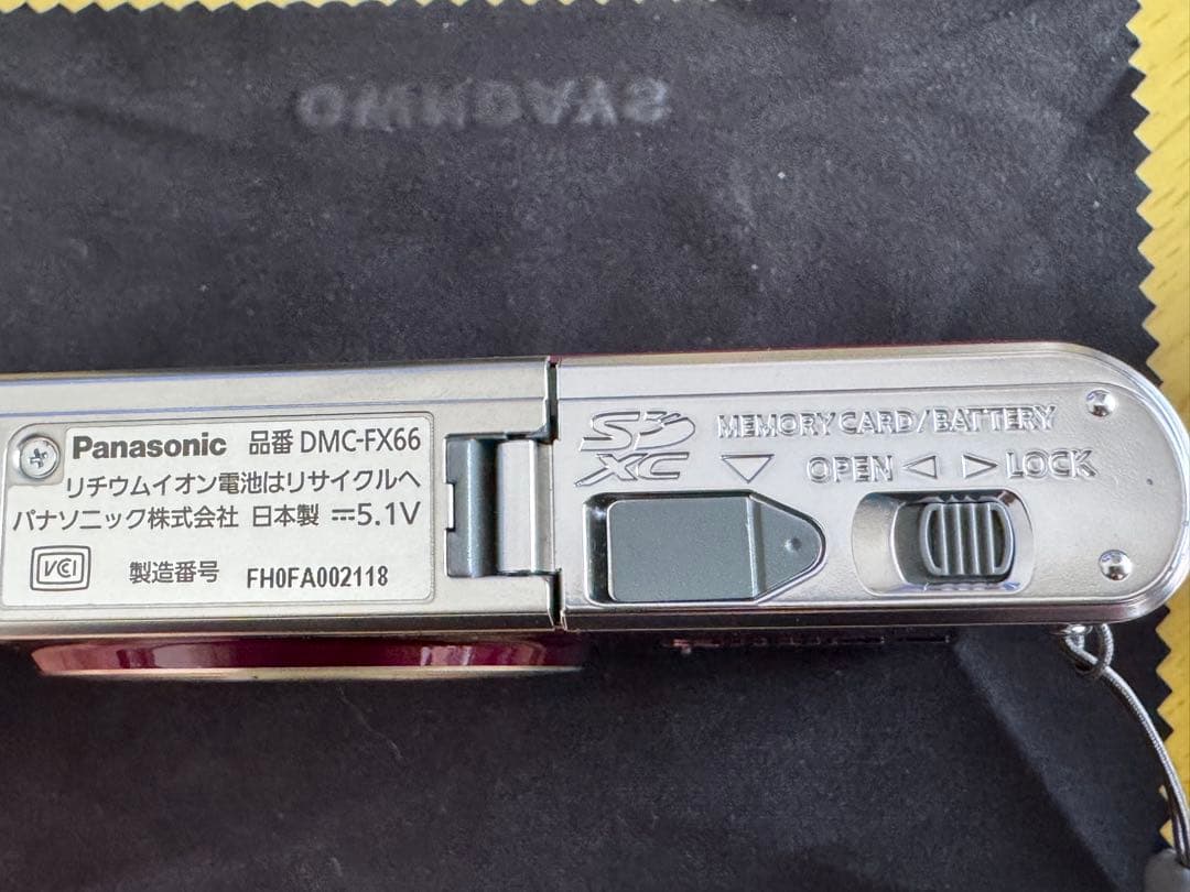 デジタルカメラ LUMIX DMC-FX66