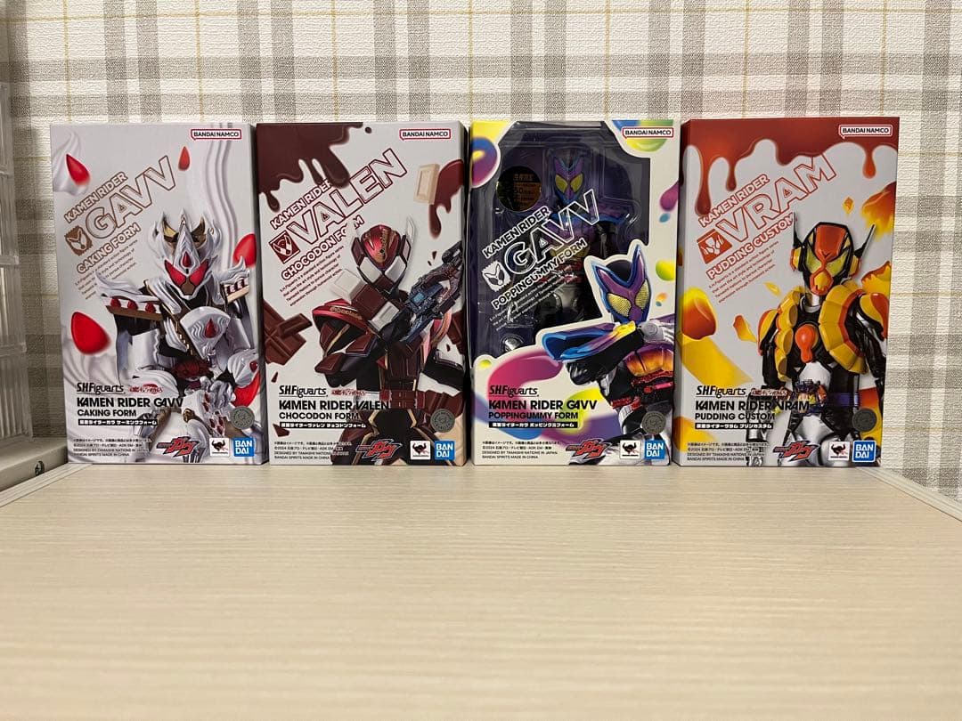 S.H.Figuarts 仮面ライダーガヴシリーズ 4体セット