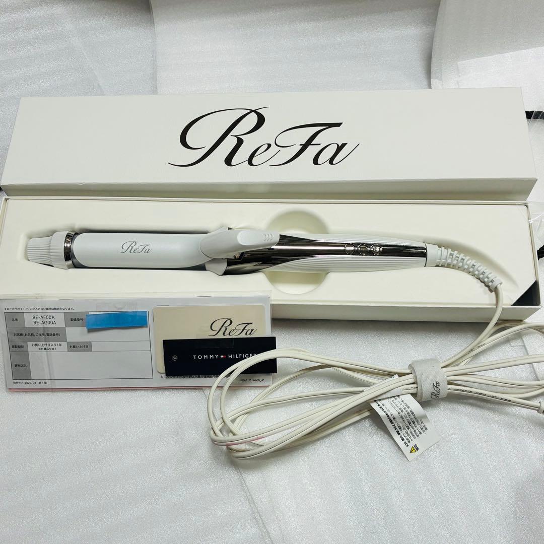 ReFa カールヘアアイロン ホワイト　リファ　アイロン 使用回数極少 26mm