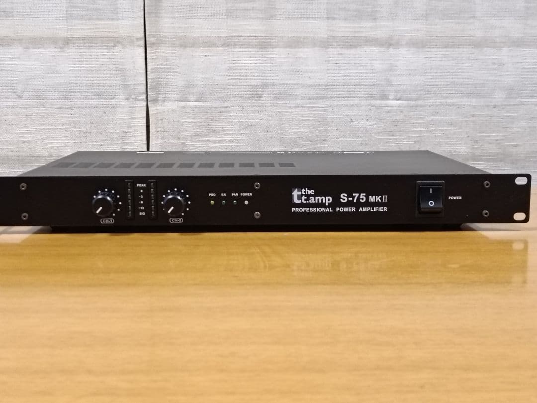 Thomann S-75 mk2 トーマン パワーアンプ【動作確認OK】