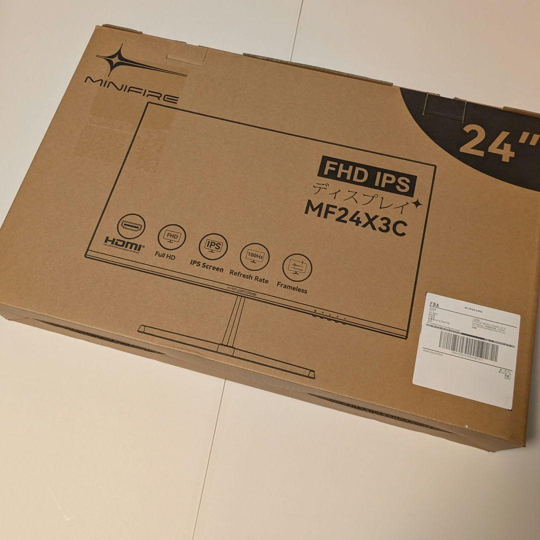 【新品未使用】Minifire 24インチ USB-C 100Hz モニター