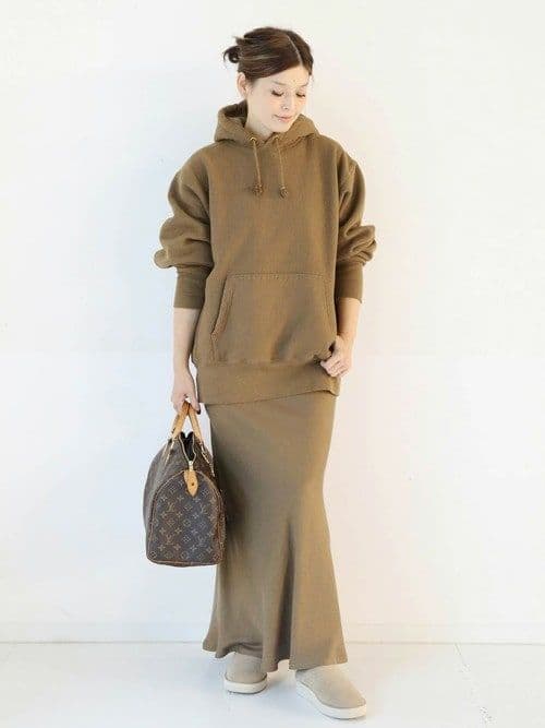 Deuxieme Classe CAMBER HOODIEキャンバーフーディー