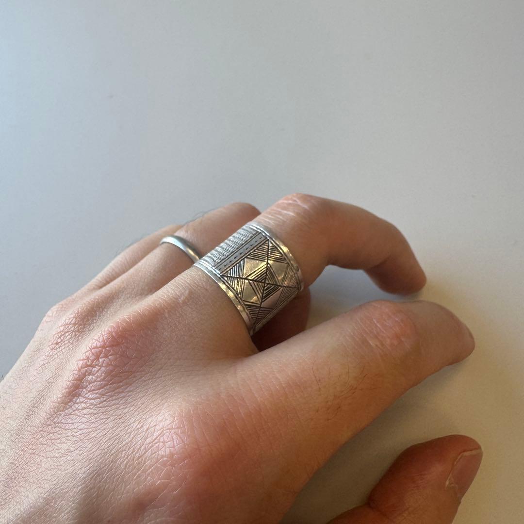 トゥアレグ族 ビンテージ リング シルバー