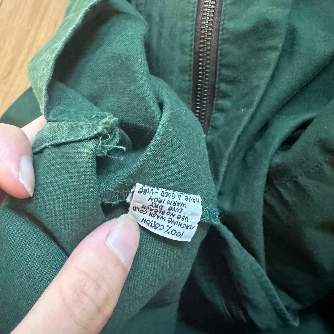 90s stussy ワークジャケット　ベア　白タグ