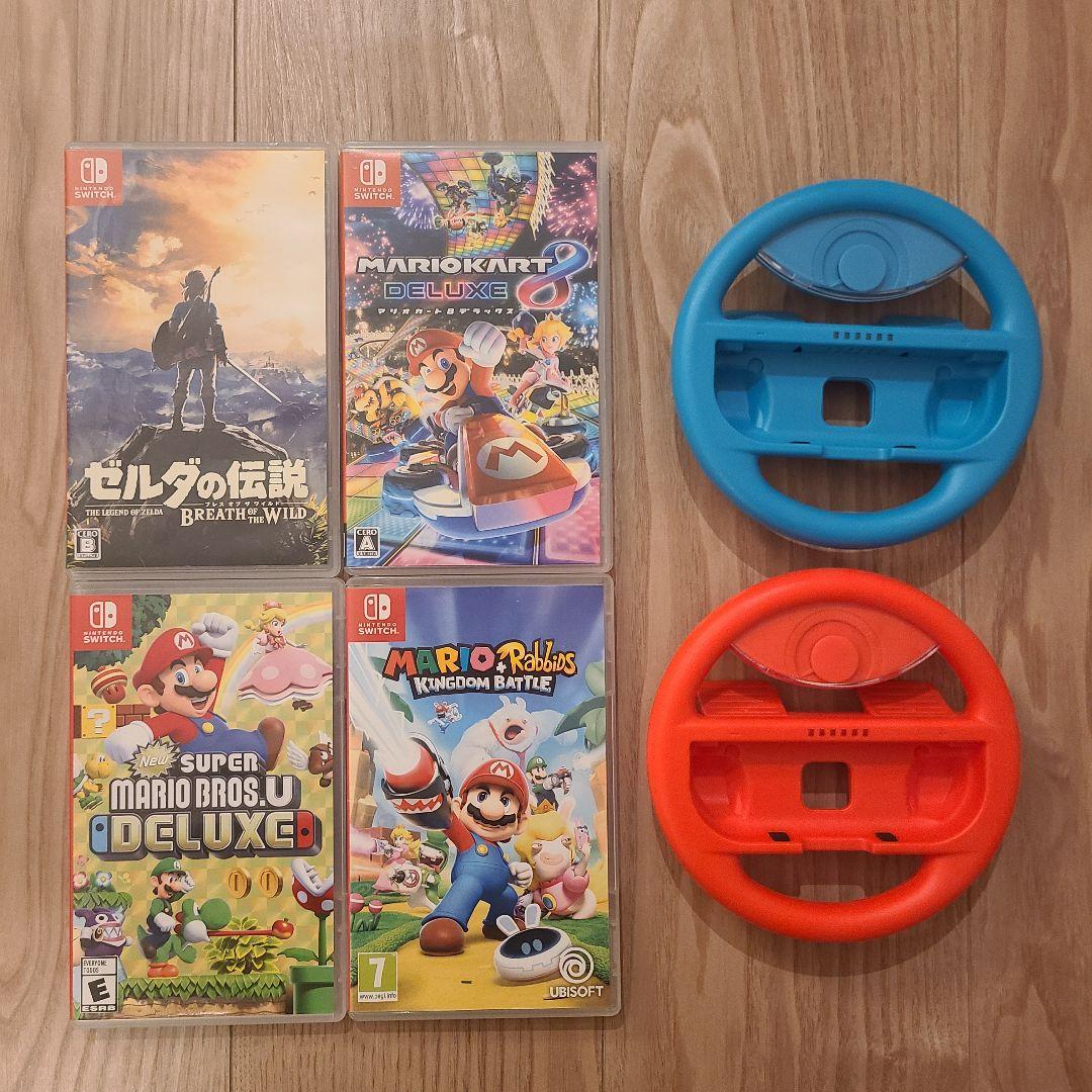 Nintendo Switch ゲーム ソフト 3本 まとめ売り + おまけ