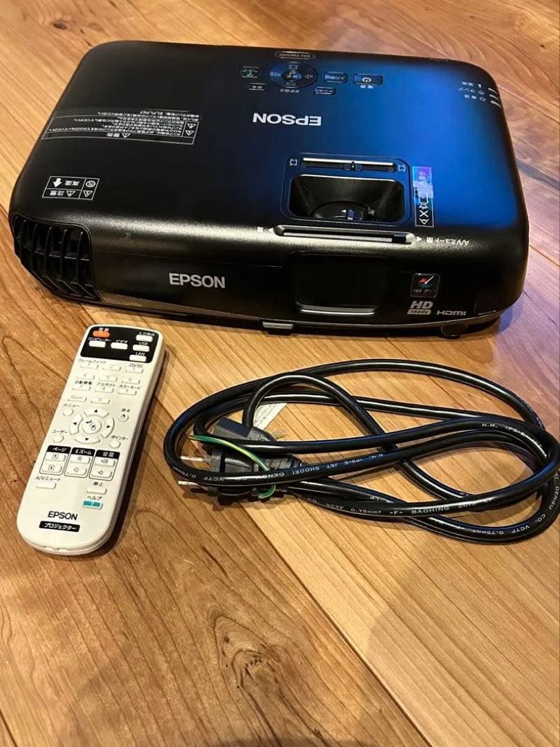 【美品】EPSON プロジェクター EH-TW510 スピーカー搭載