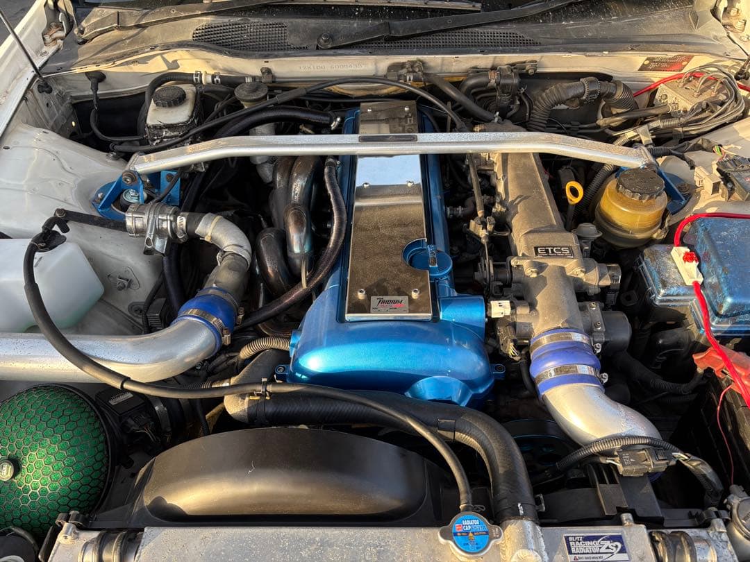 レア　jzx100 ステンレスプラグカバー　専用