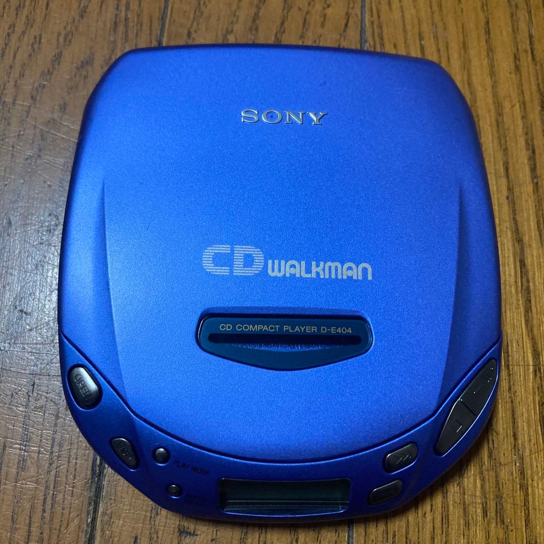 SONY CDウォークマン D-E404 動作品付属品あり