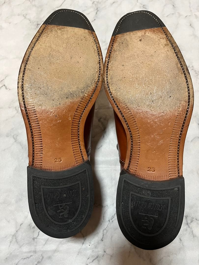 ★スコッチグレイン　オデッサⅡ920　25cm ミディアムブラウン★革靴★