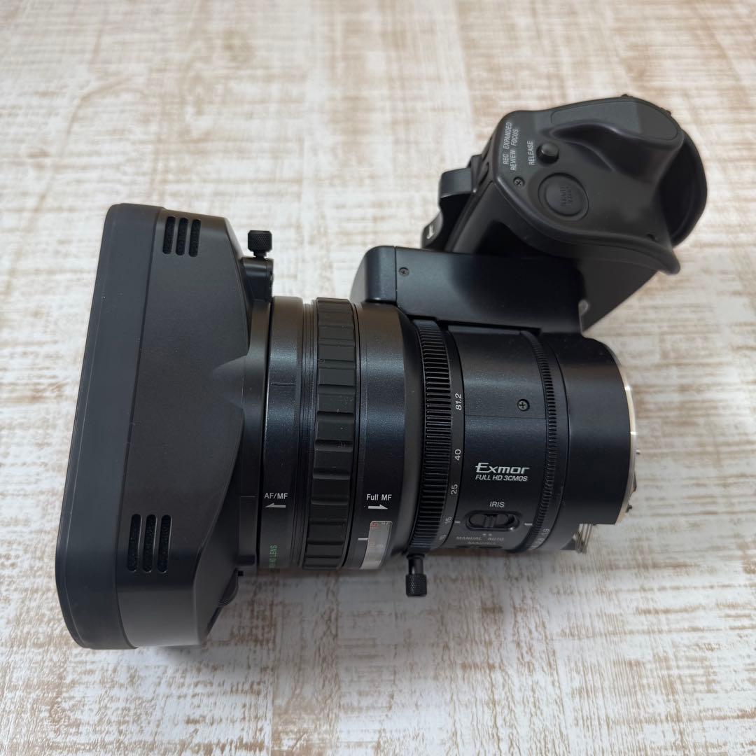 Sony PMW-200 レンズ部分　ソニー　ジャンク　ビデオカメラ