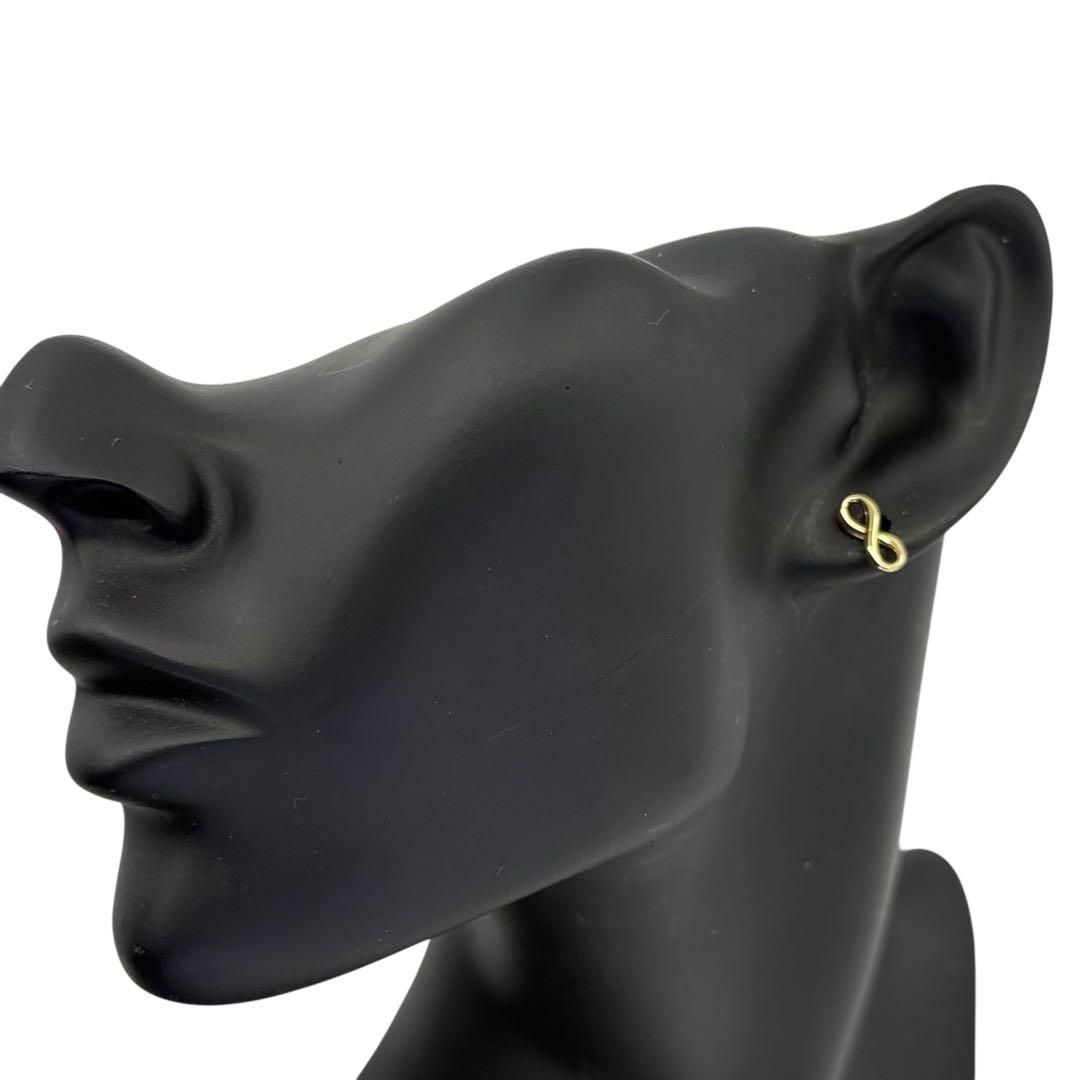 【新品仕上げ済み】ティファニー　インフィニティ　ピアス　750 18K 片耳用