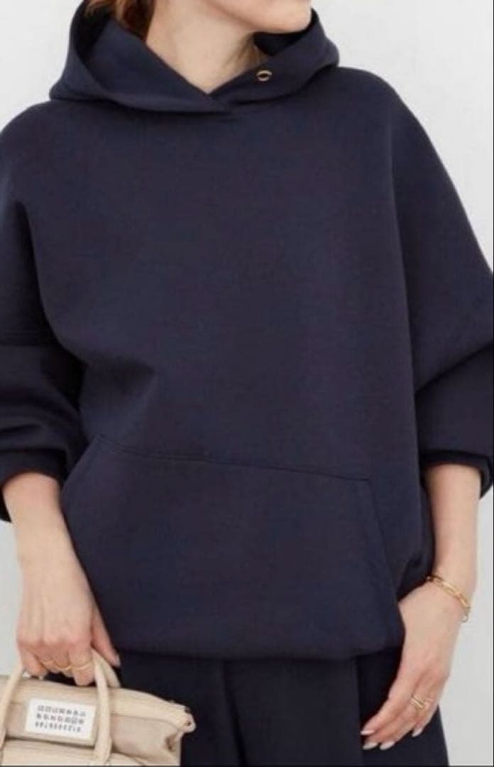 Deuxieme Classe *Oversized Hoodie ネイビー