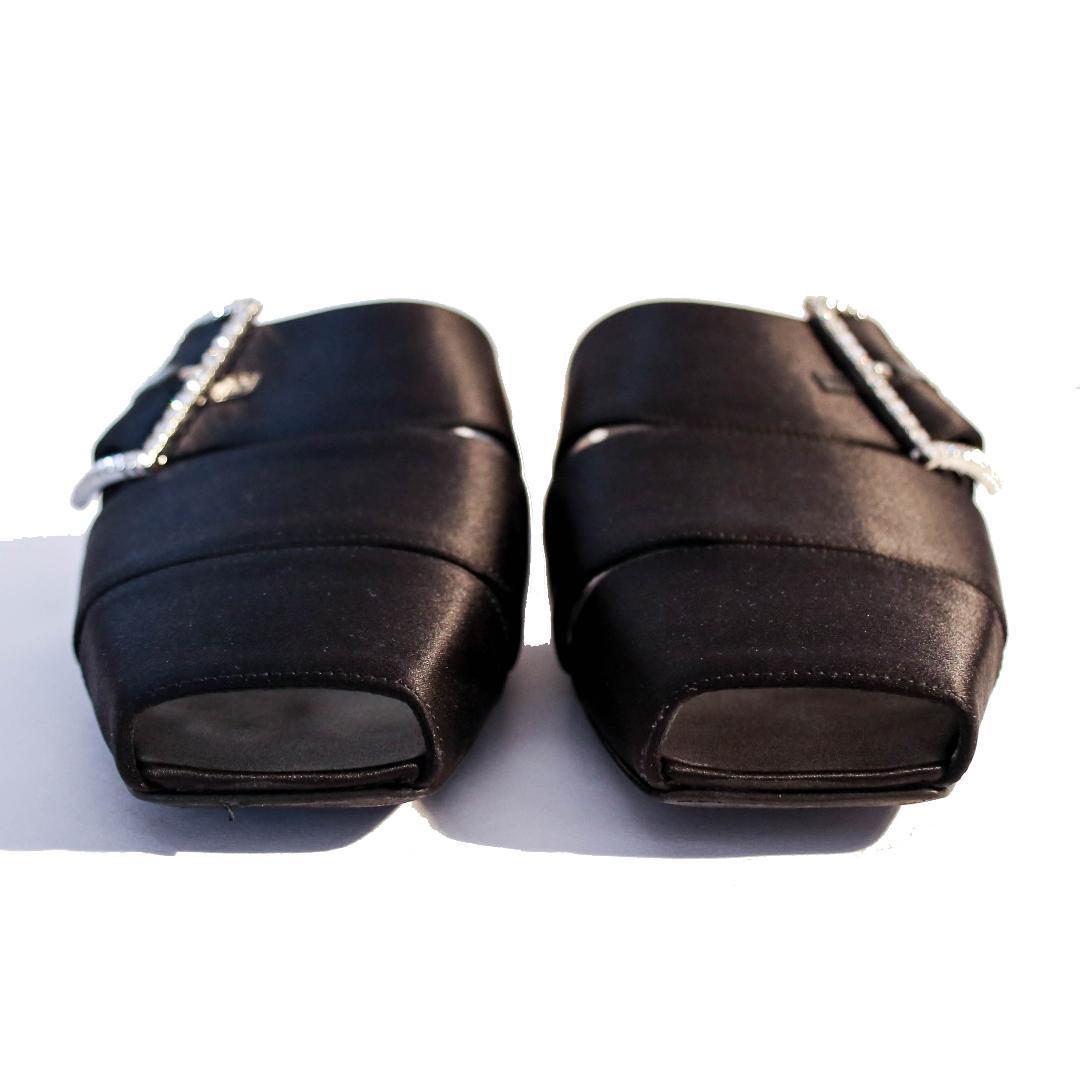 SAINTLAURENT サンローラン パリ 23SS ビジューサンダル 41