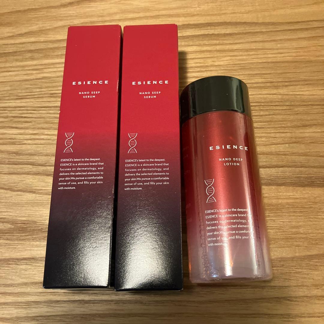 ESIENCEナノシープ導入美容液、ローション