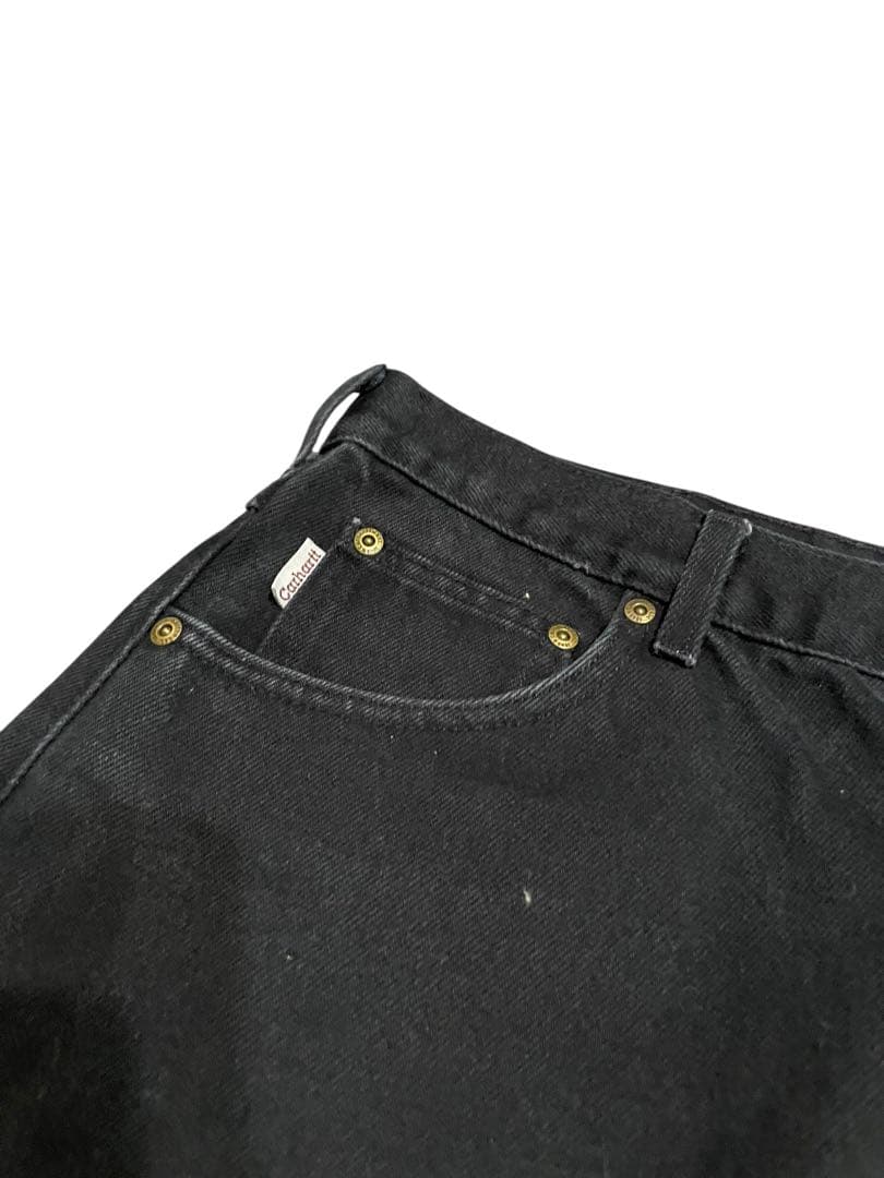 Carhartt ブラック ワークパンツ　USA製　40