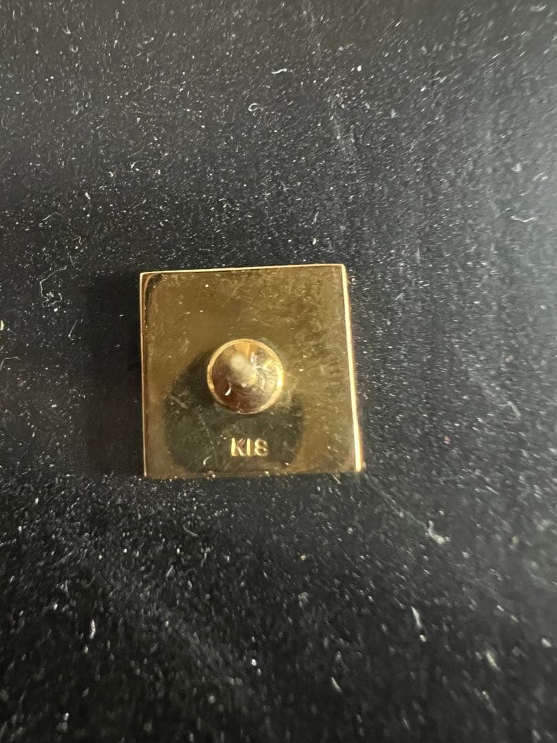 k18タイタック 重さ1.07g 中古品