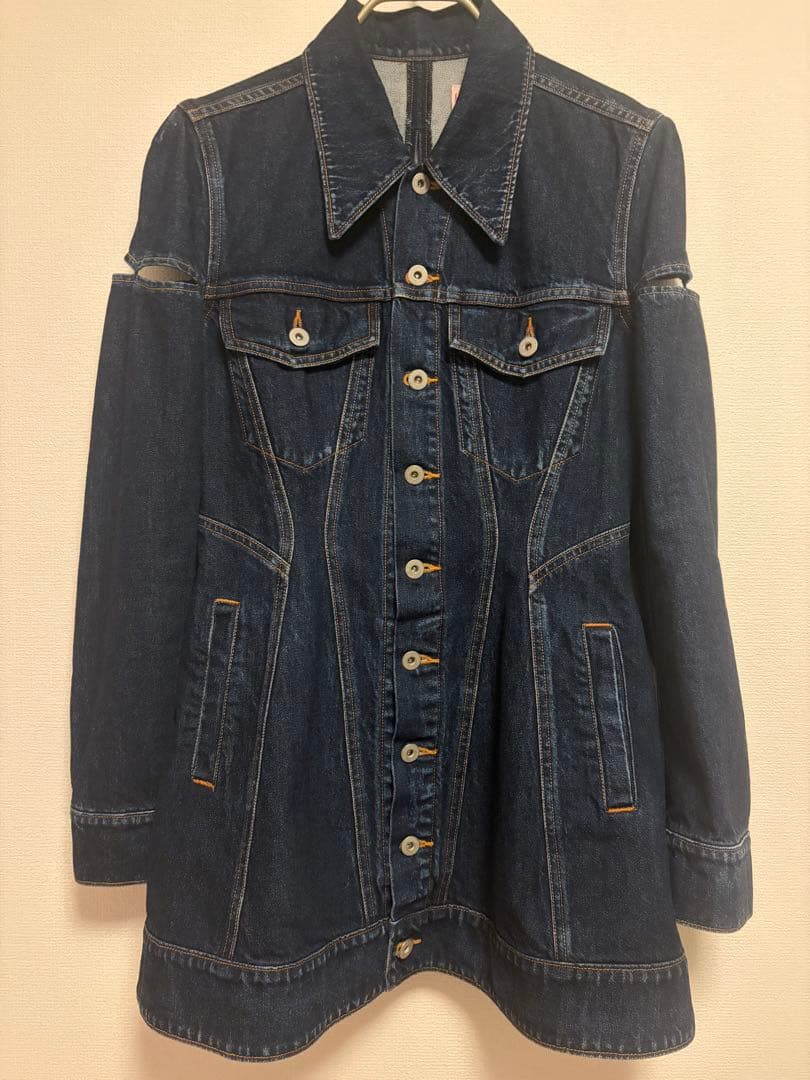 o*中様 【試着のみ】fetico フェティコ　デニムジャケット　インディゴ
