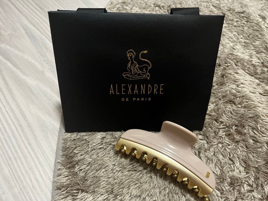 【新品未使用】ヘアクリップ アレクサンドルドゥパリ