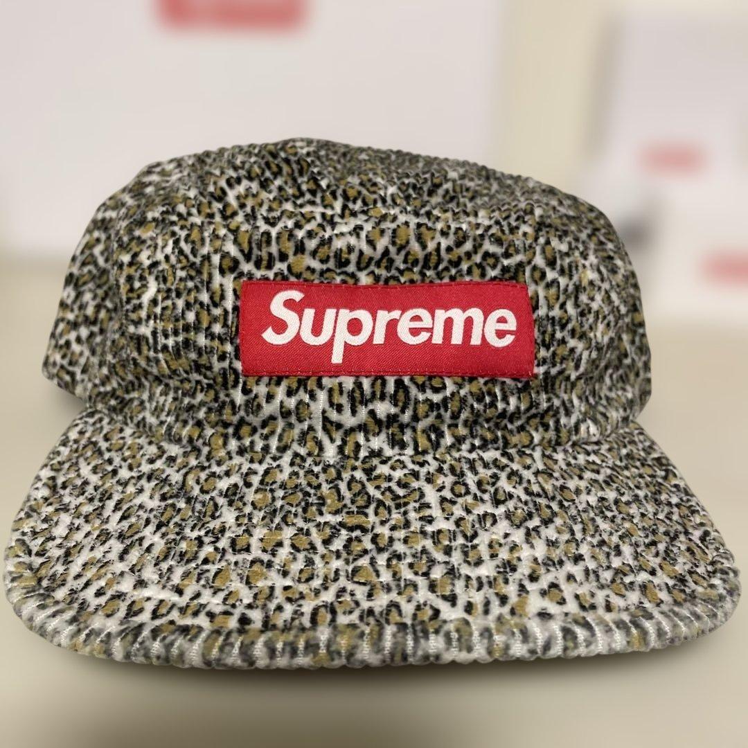 Supreme ヒョウ柄キャップ