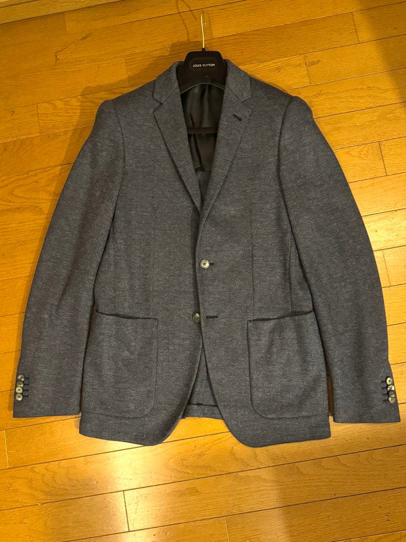 LOUIS VUITTON テーラードジャケット ダークグレー46